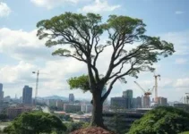 retirada de árvores em São Paulo