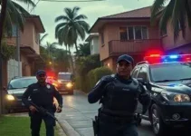 criminosos invadem casa