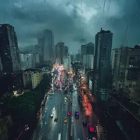 chuva em São Paulo