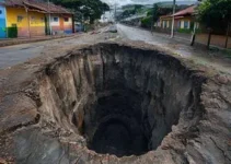 buraco gigante em São Joaquim da Barra