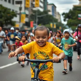 corrida com síndrome de Down