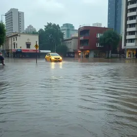 chuvas cauando alagamentos SP