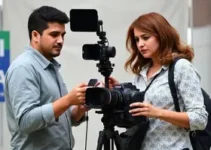 Rodrigo Lapa e Alice Ribeiro