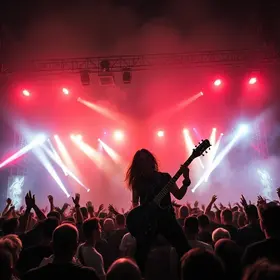 shows de rock e metal na Virada Cultural 2026
