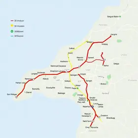 Jaraguá para Lapa de transporte público