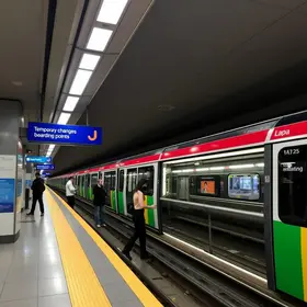 obras na Estação da Lapa