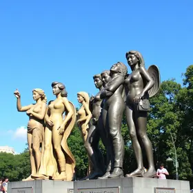 estátuas da Turma da Mônica