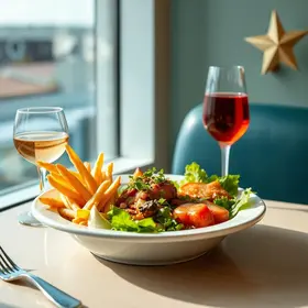 Almoço com a Estrela