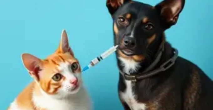 vacina contra raiva para cães e gatos