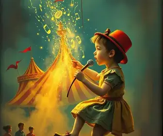 espetáculo transforma memórias de infância em circo musicado