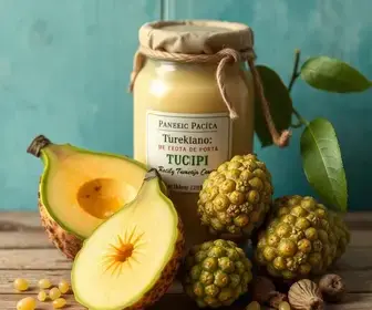 tucupi e manteiga de garrafa